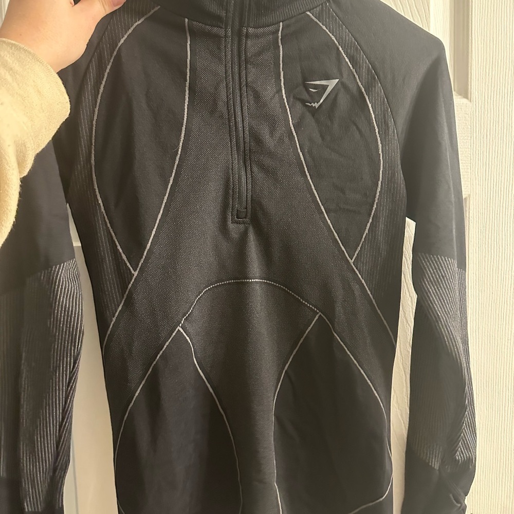 Gymshark Black Athletic Pullover